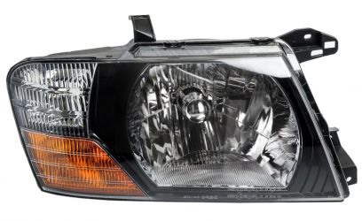 FARO MITSUBISHI PAJERO 2000-2003 BASE NEGRA / DERECHO