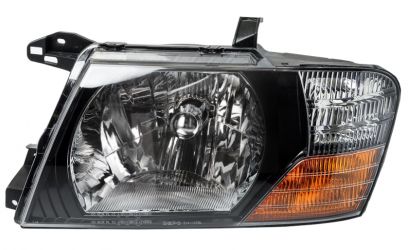 FARO MITSUBISHI PAJERO 2000-2003 BASE NEGRA / IZQUIERDO