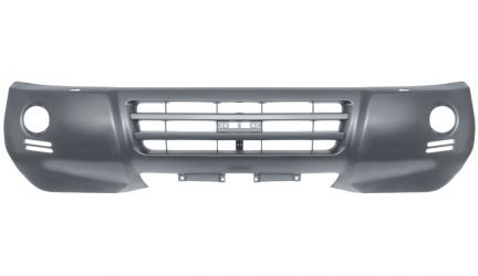 PARACHOQUES MITSUBISHI MONTERO 2003-2007 DELANTERO / CON LAVAFAROS / IMPRIMADO