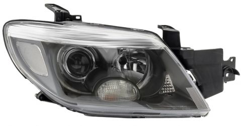 FARO MITSUBISHI OUTLANDER 2005-2006 BASE NEGRA / DERECHO