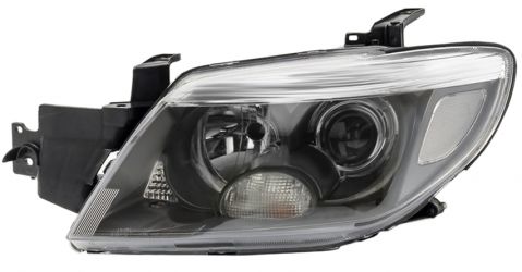FARO MITSUBISHI OUTLANDER 2005-2006 BASE NEGRA / IZQUIERDO