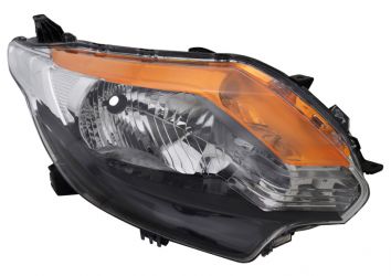FARO FIAT FULLBACK 2016-> BASE NEGRA / DERECHO