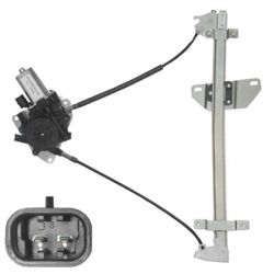 ELEVALUNAS NISSAN ALMERA 1995-1997 3 PUERTAS / ELECTRICO / CON MOTOR / 2 PINS / DELANTERO DERECHO