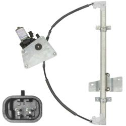 ELEVALUNAS NISSAN MICRA 2002-2005 ELECTRICO / CON MOTOR / 2 PINS / DELANTERO DERECHO