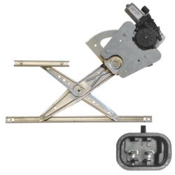 ELEVALUNAS NISSAN NOTE 2013-2017 ELECTRICO / CON MOTOR / 2 PINS / DELANTERO IZQUIERDO