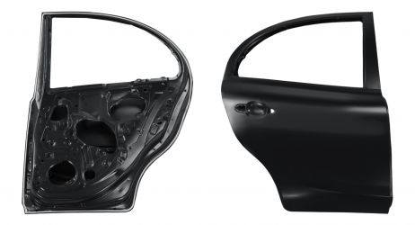 PUERTA NISSAN MICRA 2010-2013 TRASERA DERECHA