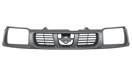 REJILLA NISSAN NAVARA 1997-2002 FRENTE / GRIS