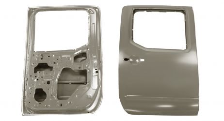 PUERTA NISSAN NAVARA 2005-2010 TRASERA DERECHA