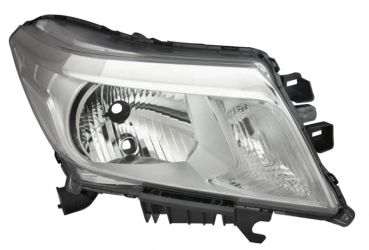 FARO NISSAN NAVARA 2015-> BASE CROMADA / DERECHO