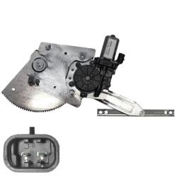 ELEVALUNAS NISSAN NOTE 2006-2010 ELECTRICO / CON MOTOR / 2 PINS / TRASERO DERECHO