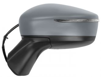 ESPEJO RETROVISOR NISSAN NOTE 2013-2017 ELECTRICO / TERMICO / PILOTO / IMPRIMADO / IZQUIERDO