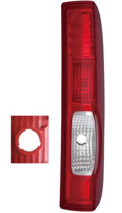 PILOTO TRASERO OPEL VIVARO 2007-2014 SUPERIOR / 3 PESTAÑAS / DERECHO