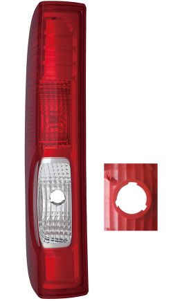 PILOTO TRASERO OPEL VIVARO 2007-2014 SUPERIOR / 3 PESTAÑAS / IZQUIERDO
