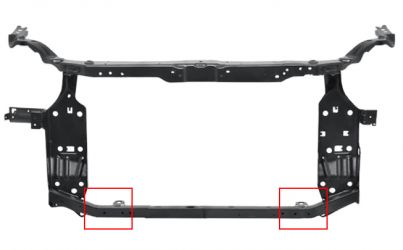 FRENTE INTERNO NISSAN QASHQAI 2007-2010 DELANTERO / MOTOR GASOLINA 1.6