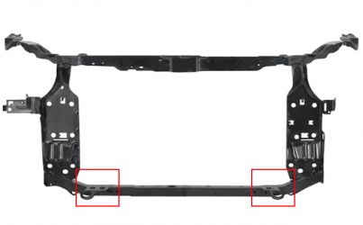 FRENTE INTERNO NISSAN QASHQAI 2010-2014 DELANTERO / MOTOR DIESEL 1.5/2.0