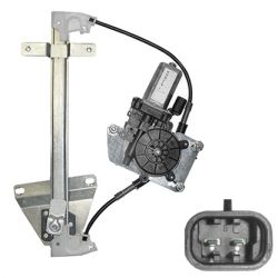 ELEVALUNAS NISSAN X-TRAIL 2001-2004 ELECTRICO / CON MOTOR / 2 PINS / TRASERO IZQUIERDO