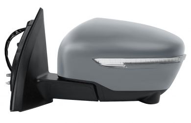 ESPEJO RETROVISOR NISSAN QASHQAI 2014-2017 ELECTRICO / TERMICO / ABATIBLE ELECTRICAMENTE / CON CAMARA / PILOTO CROMADO / IMPRIMADO / IZQUIERDO