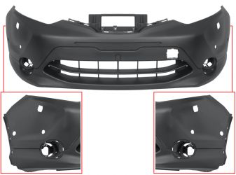 PARACHOQUES NISSAN QASHQAI 2014-2017 DELANTERO / CON LAVAFAROS / CON 4 SENSOR / CON PARK ASSIST