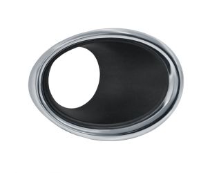 CERQUILLO NISSAN QASHQAI 2014-2017 CON AGUJERO ANTINIEBLA / MOLDURA CROMADA / DERECHO