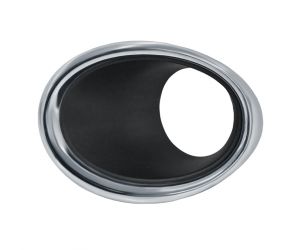 CERQUILLO NISSAN QASHQAI 2014-2017 CON AGUJERO ANTINIEBLA / MOLDURA CROMADA / IZQUIERDO