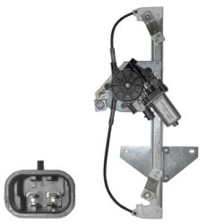 ELEVALUNAS NISSAN QASHQAI 2017-2021 ELECTRICO / CON MOTOR / 2 PINS / TRASERO DERECHO