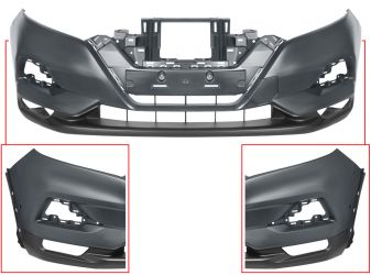 PARACHOQUES NISSAN QASHQAI 2017-2021 DELANTERO / CON 2 SENSOR / IMPRIMADO