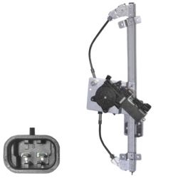 ELEVALUNAS OPEL ASTRA G 1998-2004 ELECTRICO / CON MOTOR / 2 PINS / TRASERO DERECHO