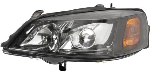 FARO OPEL ASTRA G 1998-2004 XENON / BASE NEGRA / IZQUIERDO