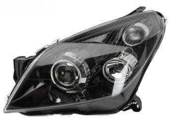 FARO OPEL ASTRA H 2004-2007 BASE NEGRA / XENON / IZQUIERDO