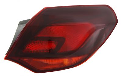 PILOTO TRASERO OPEL ASTRA J 2009-2013 5 PUERTAS / EXTERIOR / BASE NEGRA / DERECHO