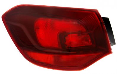PILOTO TRASERO OPEL ASTRA J 2009-2013 FAMILIAR / EXTERIOR / BASE NEGRA / IZQUIERDO