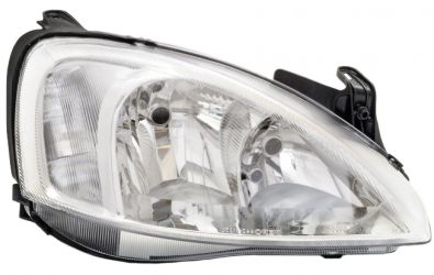 FARO OPEL CORSA C 2000-2003 PILOTO RAYADO / TIPO VALEO / DERECHO