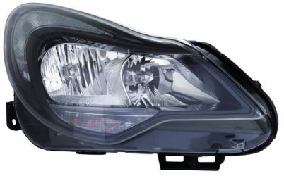 FARO OPEL CORSA D 2011-2015 BASE NEGRA / DERECHO