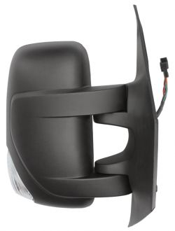 ESPEJO RETROVISOR RENAULT MASTER 2010-2019 ELECTRICO / TERMICO / PILOTO BLANCO (WY5W) / 2 CRISTALES / SONDA / DERECHO
