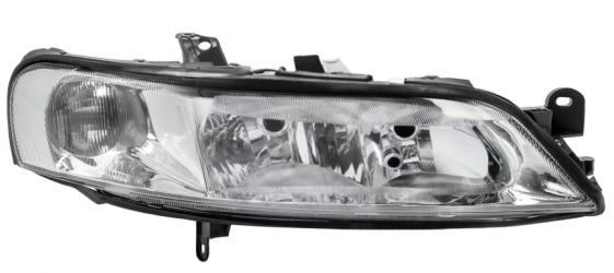 FARO OPEL VECTRA B 1999-2002 TIPO VALEO / BASE CROMADA / DERECHO
