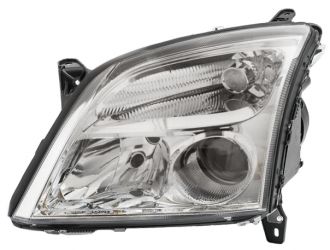FARO OPEL VECTRA C 2003-2005 XENON / BASE CROMADA / IZQUIERDO