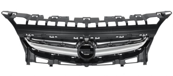 REJILLA OPEL ASTRA J 2013-2015 FRENTE / CON MOLDURA CROMADA
