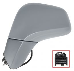 ESPEJO RETROVISOR OPEL MOKKA 2013-2016 ELECTRICO / TERMICO / ABATIBLE ELECTRICAMENTE / CUERPO IMPRIMADO / CARCASA IMPRIMADA / IZQUIERDO