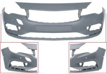 PARACHOQUES OPEL ASTRA K 2015-2019 DELANTERO / CON 4 SENSOR / CON PARK ASSIST / IMPRIMADO
