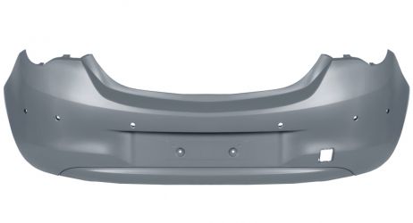 PARACHOQUES OPEL CORSA E 2015-2019 TRASERO / CON 6 SENSOR / CON PARK ASSIST / IMPRIMADO