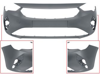 PARACHOQUES OPEL CORSA F 2019-> DELANTERO / IMPRIMADO