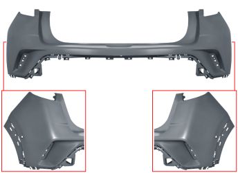 PARACHOQUES OPEL MOKKA 2020-2024 TRASERO / CON SENSOR / IMPRIMADO