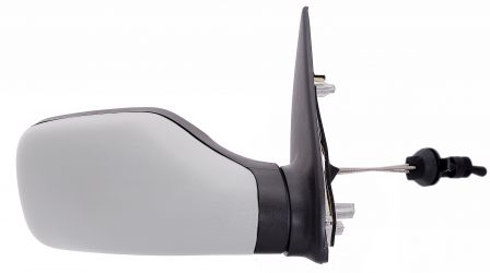 ESPEJO RETROVISOR PEUGEOT 106 1991-1996 MECANICO / ABATIBLE MANUALMENTE / IMPRIMADO / DERECHO