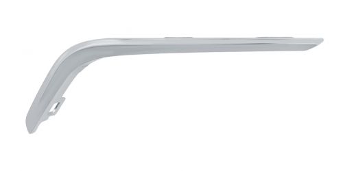MOLDURA REJILLA PEUGEOT 107 2012-2014 PARACHOQUES DELANTERO / CROMADA / IZQUIERDA