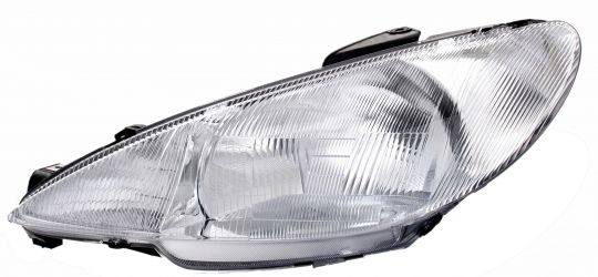FARO PEUGEOT 206 1998-2008 OPTICA SIMPLE / IZQUIERDO