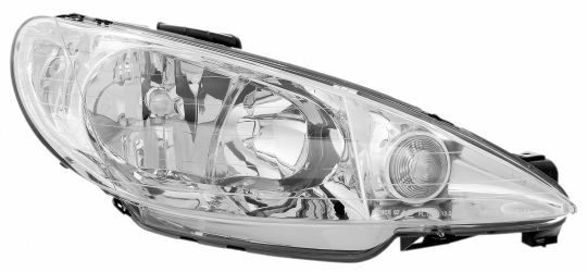FARO PEUGEOT 206 1998-2008 OPTICA DOBLE / DERECHO