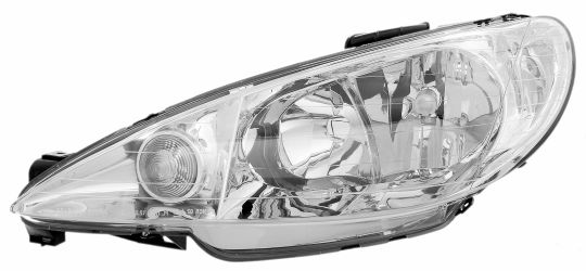 FARO PEUGEOT 206 1998-2008 OPTICA DOBLE / IZQUIERDO