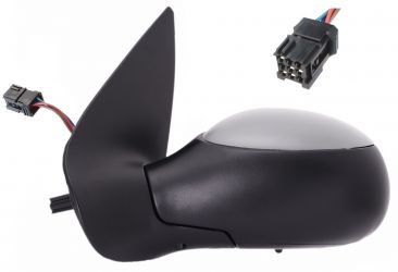 ESPEJO RETROVISOR PEUGEOT 206 CC 1998-2003 MODELO CABRIO / ELECTRICO / TERMICO / IMPRIMADO / IZQUIERDO