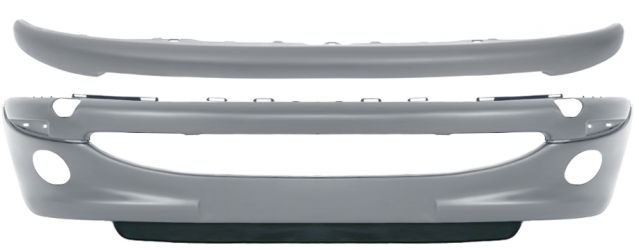 PARACHOQUES PEUGEOT 206 1998-2008 DELANTERO / CON ANTINIEBLAS / IMPRIMADO / CON MOLDURA IMPRIMADA