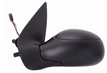 ESPEJO RETROVISOR PEUGEOT 206 1998-2008 MECANICO / CONECTOR REDONDO / TERMICO / IZQUIERDO